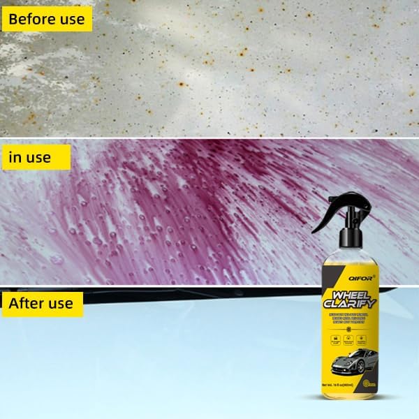 QIFOR Polishes Wheel & Tire Cleaner