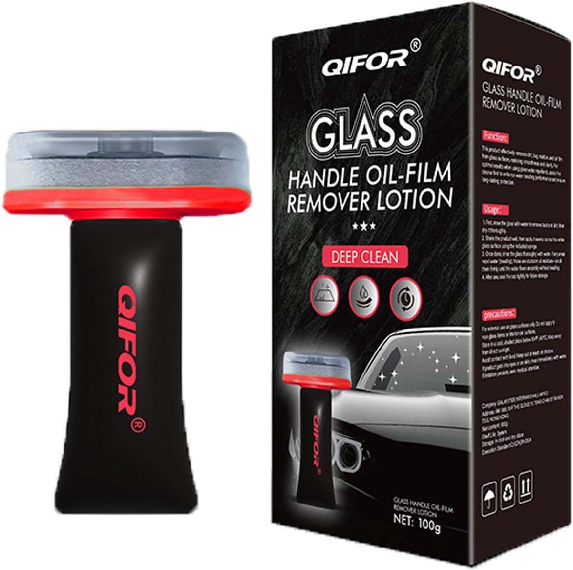 QIFOR Oil Film Remover 2PCS