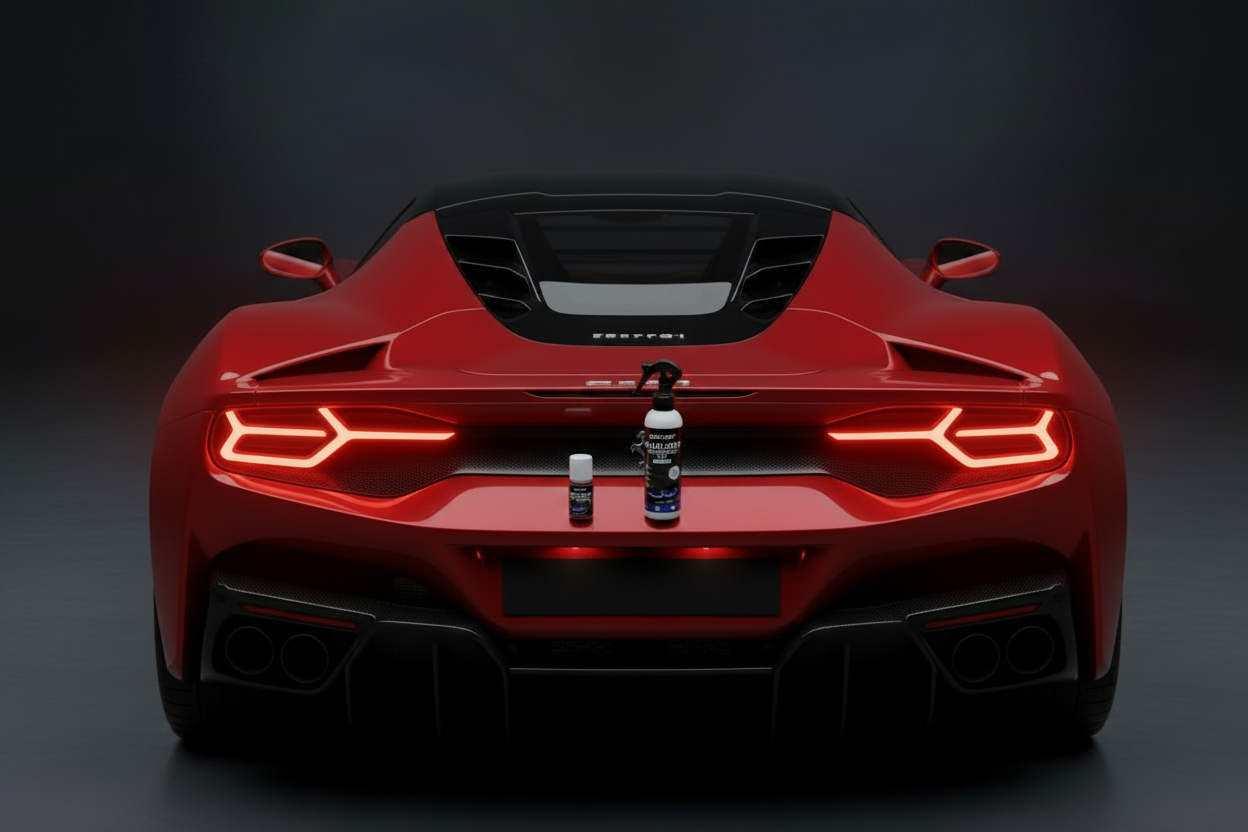 QIFOR Miniature Bottles on Supercar Tail Light